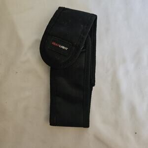 Flashlight holster for belt gear light‎